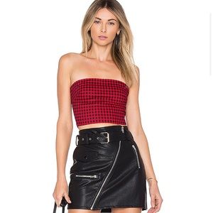 I Am Gia Checkered Top